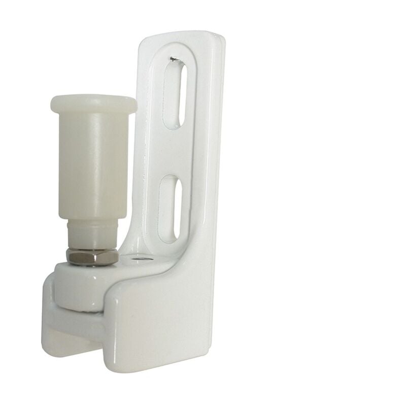 Support en Aluminium avec olive de guidage anti-soulèvement. Finition: Blanc Ral 9016 - Portac