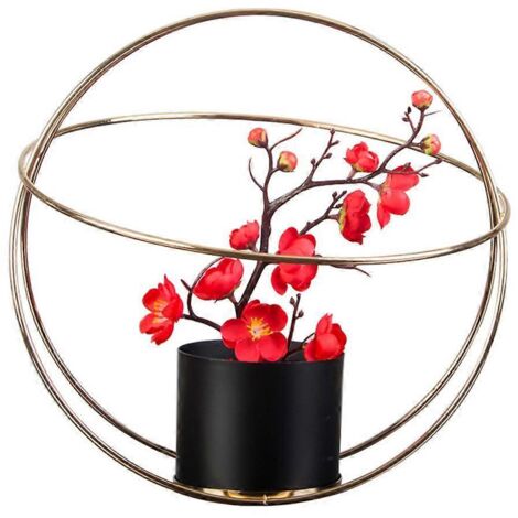 Support en fer forgé pour pots de fleurs, à poser ou à ranger, pour intérieur ou extérieur, jardin ou balcon. Décoration artisanale.