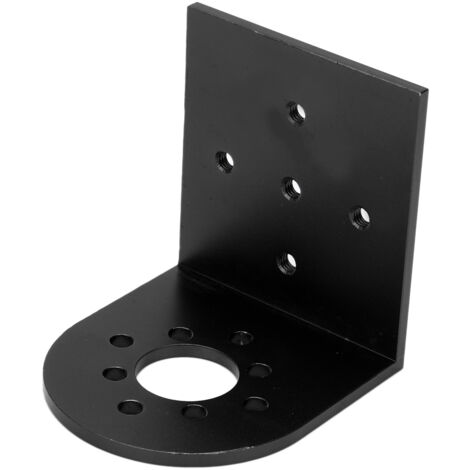 Support en L en Métal pour Moteurs RC Sans Balais 4082-5055, Écartement 25mm/30mm, Noir