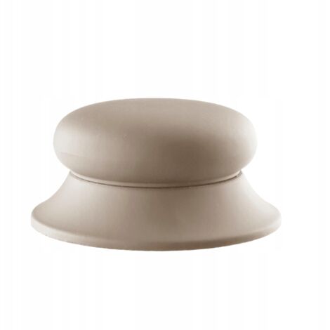 Support en silicone pour couvercle en verre beige