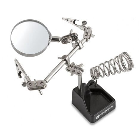 Support et loupe pour fer à souder KEMPER - 05810