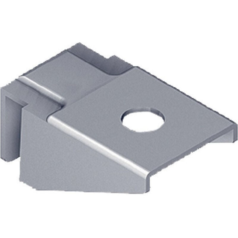 Element System - Support à clipser 11604 Version acier nickelé d'un côté (Par 2)