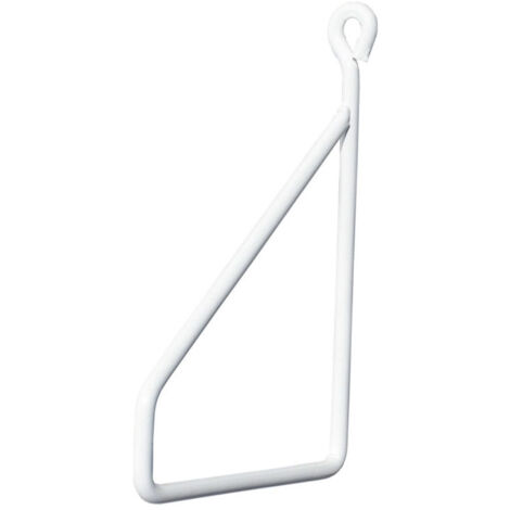 Support étagère métal blanc Linea 10