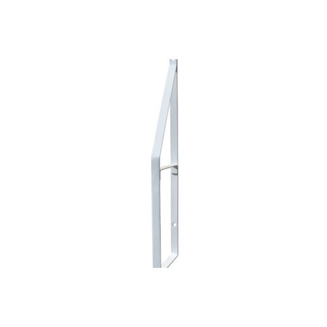 Support étagère murale double Cali 10 blanc