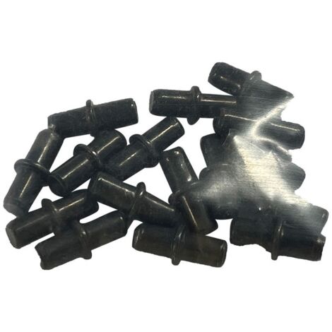 Support étagère Rond N°5 Noir Fixation Robuste Et Discrète - Edm