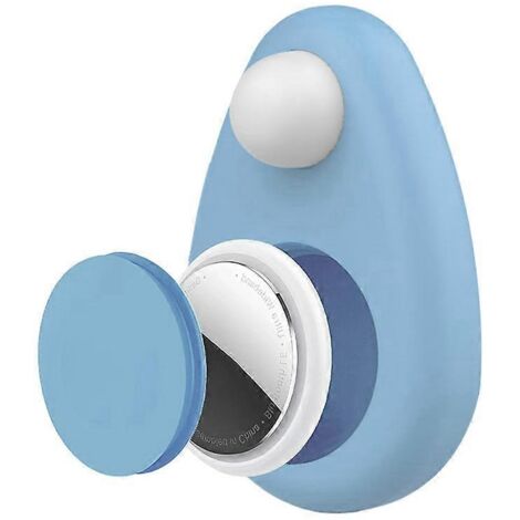 Support étanche en silicone pour enfant pour GPS caché, bleu --