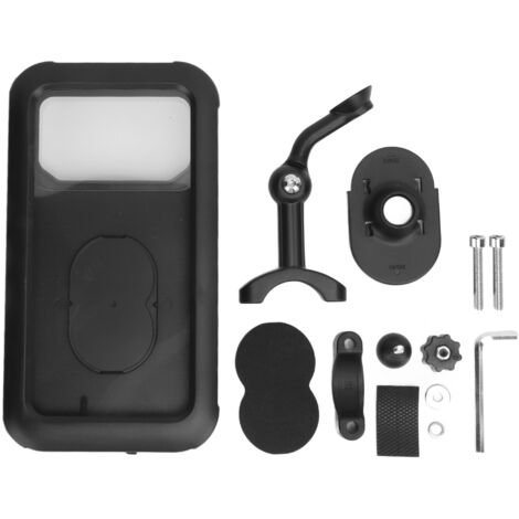 Support étanche pour téléphone vélo, réglable et compatible écran tactile TPU, pour moto et bicyclette.