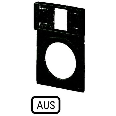 Support +étiquette ARRET EATON Q25TS-117