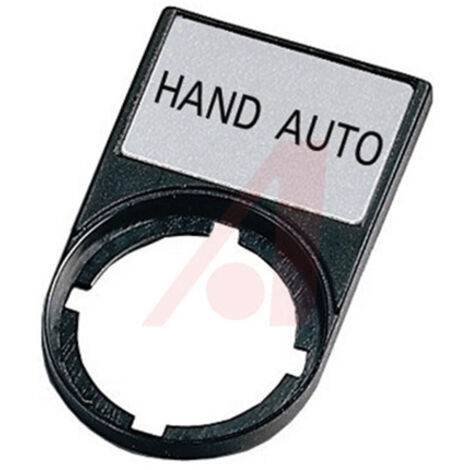 Support +étiquette HAND AUTO EATON M22S-ST-D11