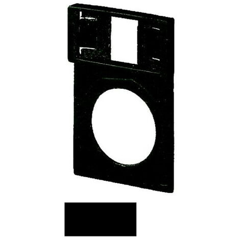 Support +étiquette sans inscription noir inscription possible EATON Q25TS-01