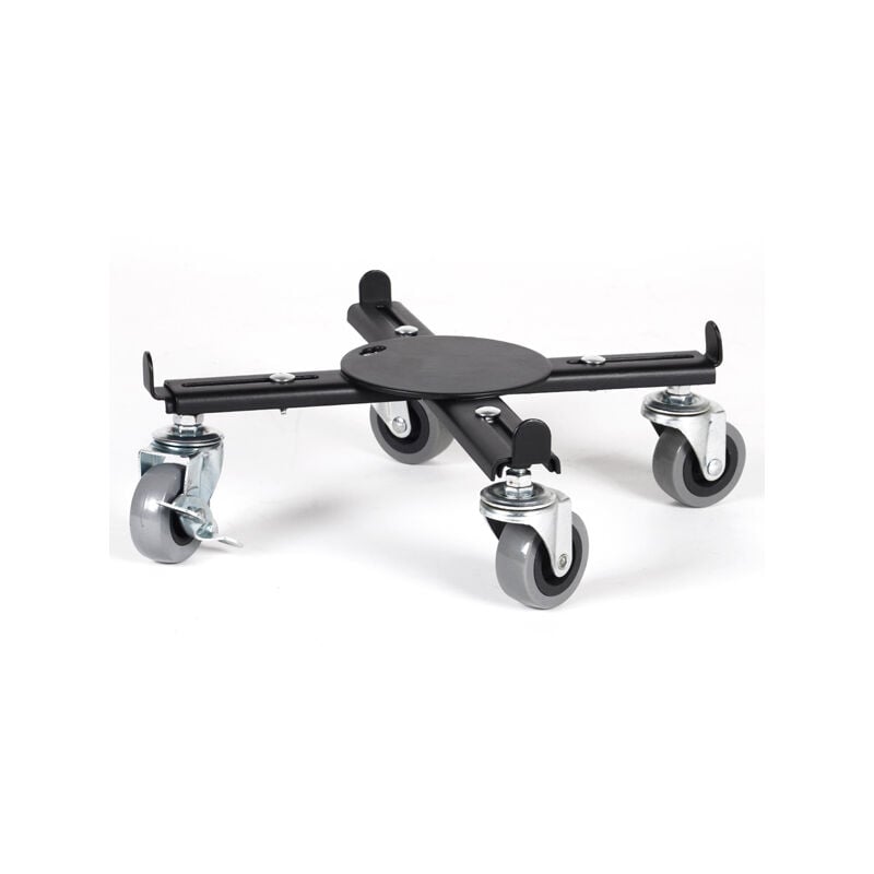Support extensible à roulettes Pour pots carrés et ronds de 28,5 à 40,5 cm EDA