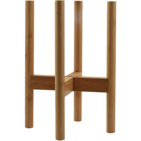 Support extensible pour plantes, support en bois pour pots jusqu'à 30 cm (12 pouces), utilisable à l'intérieur comme à l'extérieur, pour une utilisation intérieure et extérieure.