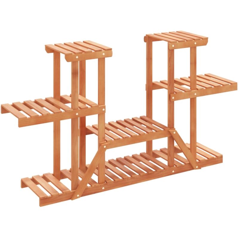 Support à fleurs 110x25x73 cm bois massif de sapin