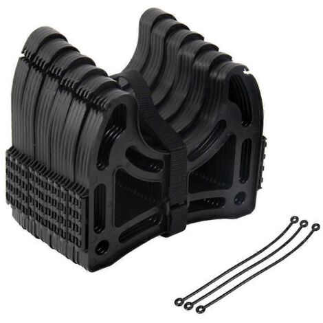 Support flexible pour tuyau d'égout, support de tuyau de drainage durable pour camping-car/caravane.