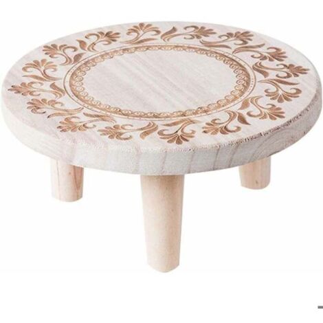 Support floral en bois pour intérieur : maison, hôtel, baie vitrée, bureau, pot de fleurs.