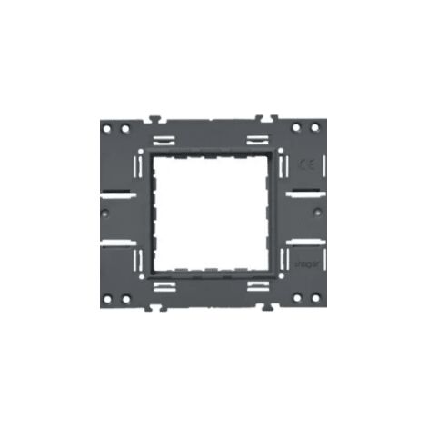 Support Gallery triple horizontal et vertical entraxe 71 - WXA465 - Hager