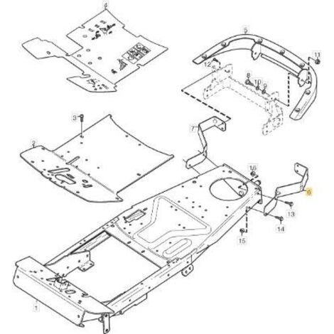 SUPPORT GAUCHE ORIGINAL STIGA - 1134-6630-01