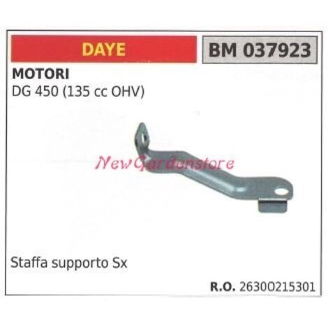 Support gauche réservoir DAYE moteur tondeuse 037923
