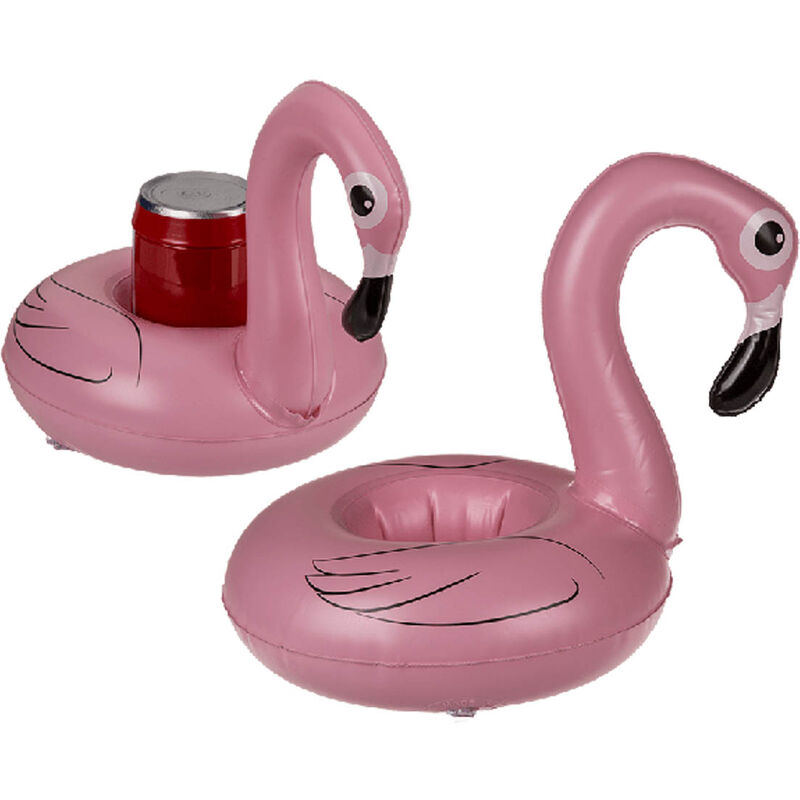 Ootb - Porte-gobelets gonflable flamingo