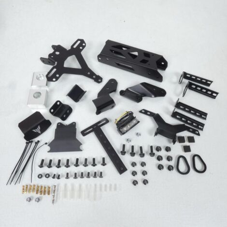 Support Haut LED plaque immatriculation pour moto Yamaha 850