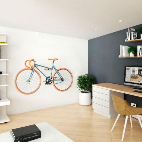 Support Hêtre Laqué Mt390 Fixation Murale Robuste En Bois De Hêtre Laqué - Rei