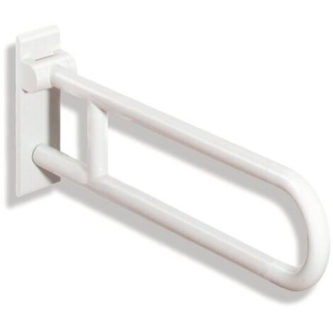 support HEWI rail Serie 801 8015021099 700 mm, blanc pur