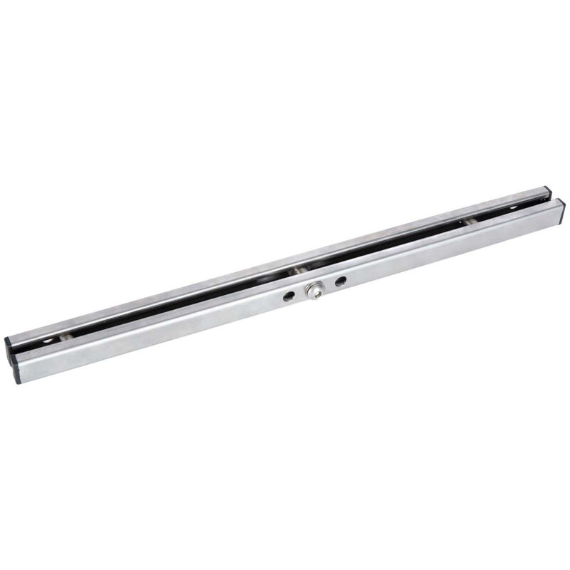 Rail pour fixation ferme-portail sur barreaudage Locinox rail-fit