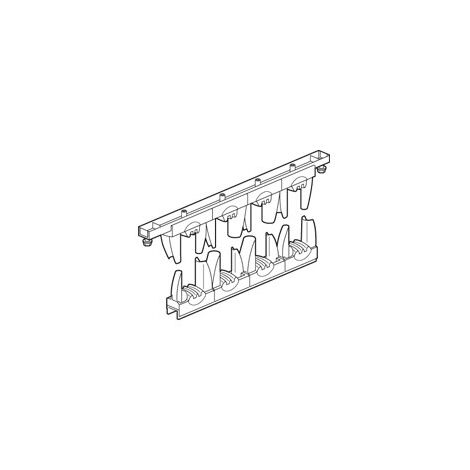 Support isolant pour armoire Altis 1 ou 2 barres cuivre 50x5mm, 63x5mm, 75x5mm, 80x5mm, 100x5mm 1600A LEGRAND 037392
