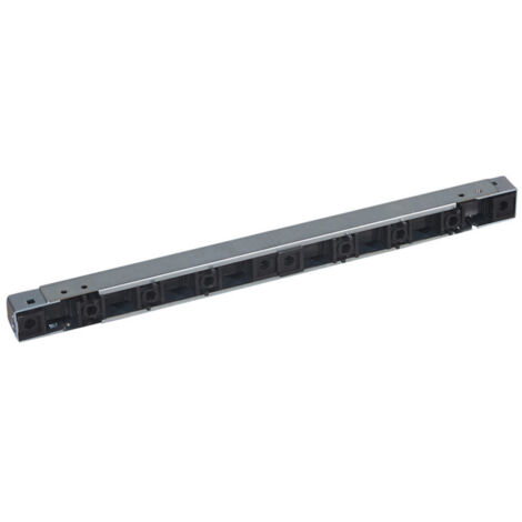 Support isolant VX³ entraxe 75mm pour barre alu en C alignée armoire prof975mm