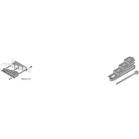 Support Jeu de barre Escalier 4P pour Isolateur Pbhb1125 (x1) 1STQ007429A0000 ABB PBHS1125