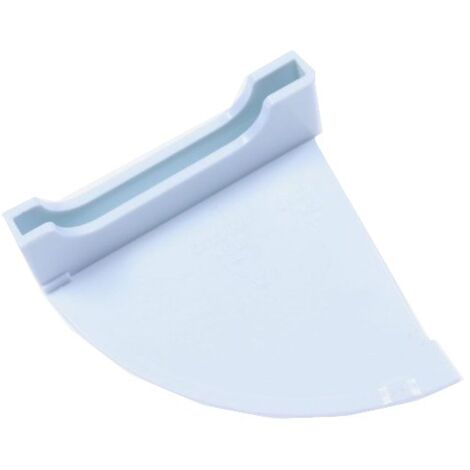 SUPPORT LATERAL GAUCHE BLANC DE VISIERE POUR HOTTE CATA - 60704110