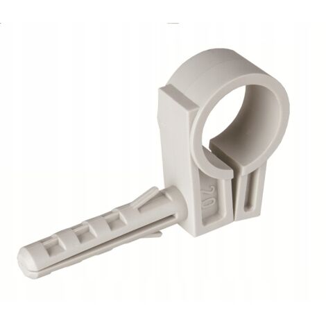 Support LATÉRAL pour tubes Collier de serrage Ø 20 mm [10 pièces]