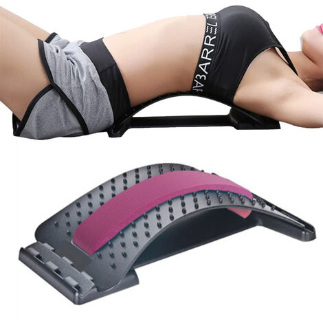 Support Lombaire Pour Civière Dorsale Avec Points D'Acupression, Massage De Soulagement De La Douleur Dans Le Bas Du Dos Pour Les Maux De Dos, Hernie Discale, Sciatique, Scoliose
