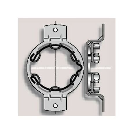 Support LT50 Omega - Entraxe 100 somfy