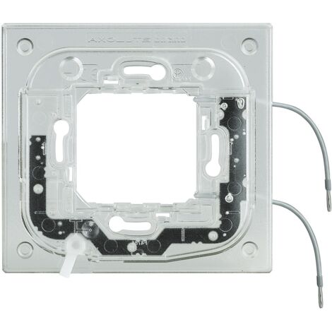 Support lumineux pour plaque Axolute rectangulaire 2 modules BTICINO HA4702X