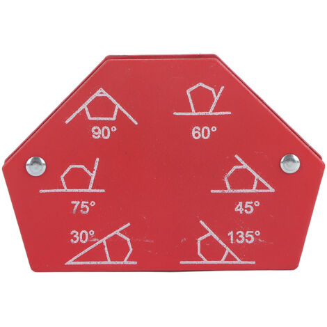 Support magnétique de soudure à angle droit avec fixation par aimant, outil de succion 25lbs