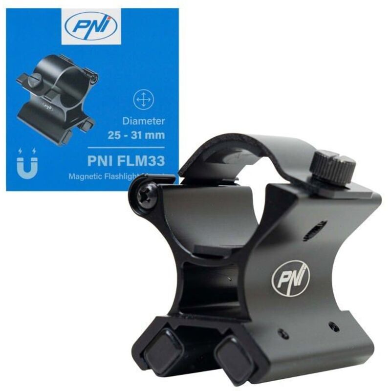 Support magnétique PNI FLM33 pour lampes torches de 25 à 31 mm de diamètre