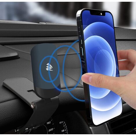 Support Voiture Magnetique Rotatif Pour iPhone 13 / 12 / 11 / Xs / Xr / Pro  / Max / Mini Little Boutik® - Accessoire téléphonie pour voiture - Achat &  prix