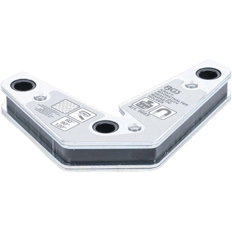 Bgs Technic - support magnétique puissant forme en l bgs 9683
