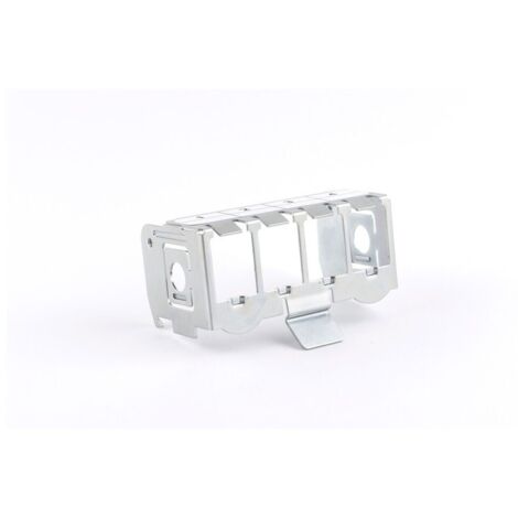 Support métal TC350 pour 4 embases RJ45 - Cahors