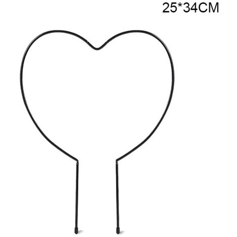 Support métallique antirouille pour plantes grimpantes, support à fleurs, décoration créative pour jardin extérieur
