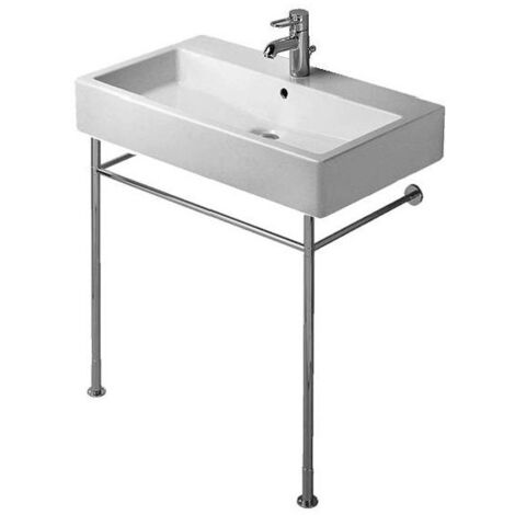 Support métallique VERO réglable en hauteur +50mm pour lavabo 045470 chromé