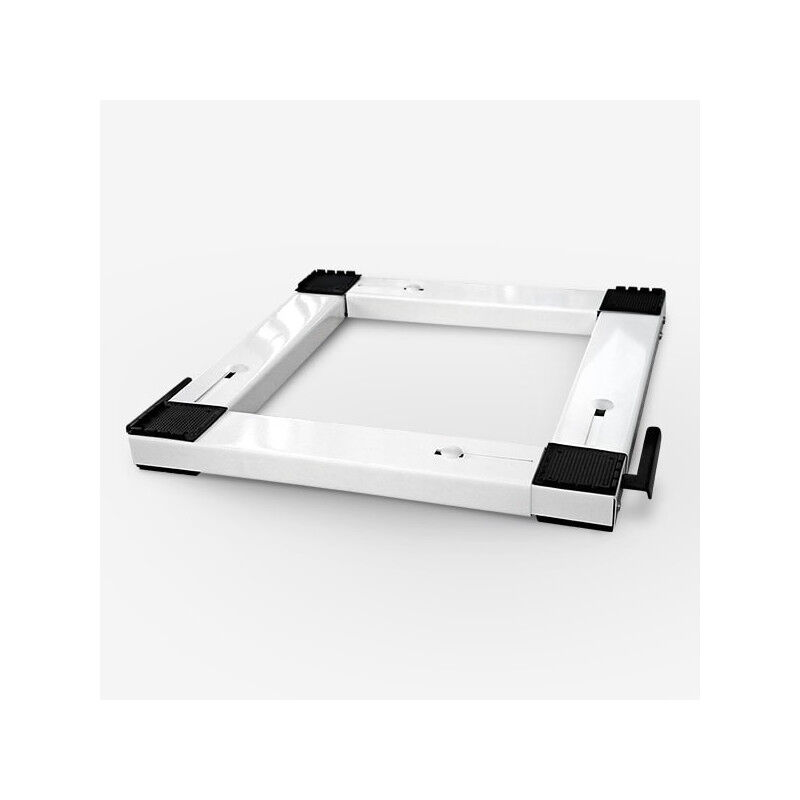 Home Equipement - Support mobile antivibration pour machine à lave et sèche linge - Blanc 00706W pour Lave linge