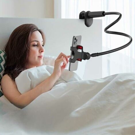 Support mobile pour table, bras mobile flexible avec pince