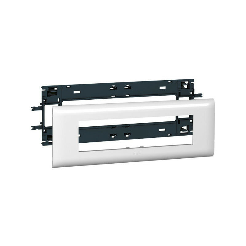 Support Mosaic 8 modules pour goulotte dlp monobloc avec couvercle 85mm (010998)