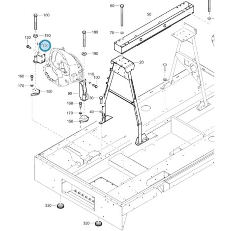 SUPPORT MOTEUR - ATLAS COPCO - 1626907200