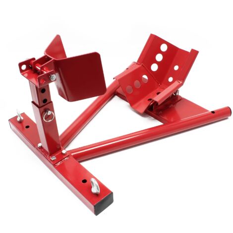 Support moto pour Roue avant Pied de montage Support de roue Avant Hauteur ajustable