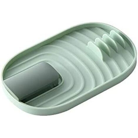 Support multifonctionnel pour couvercles de casseroles, support pliable pour cuillères, support de rangement pour ustensiles