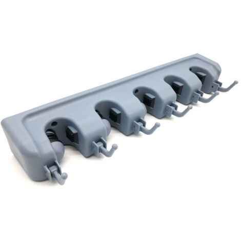 Support mural 11 accessoires – 5 porte-outils pour outils lourds – 6 cintres – Longueur 405 mm – Construction robuste et durable – Beast