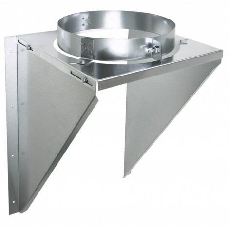 Support mural Ø150 inox galva SM POUJOULAT 150 I/G - 32150056